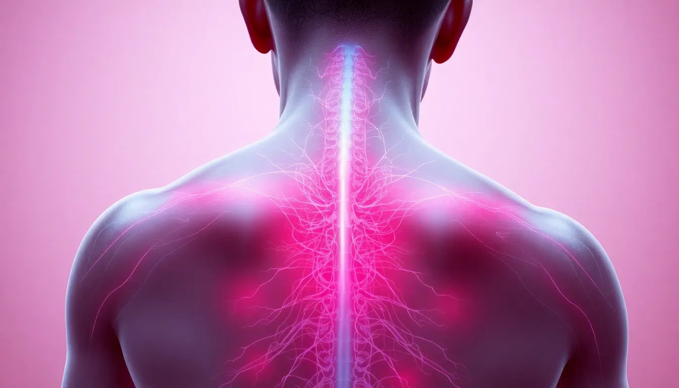 Wenn Nerven brennen: das Gefühl von neuropathischem Schmerz verstehen - Illustration