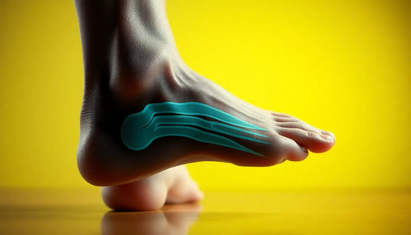 Übungsleser aufgepasst: effektive Übungen für einen gesenkten Vorfuß, die wirklich helfen - Illustration