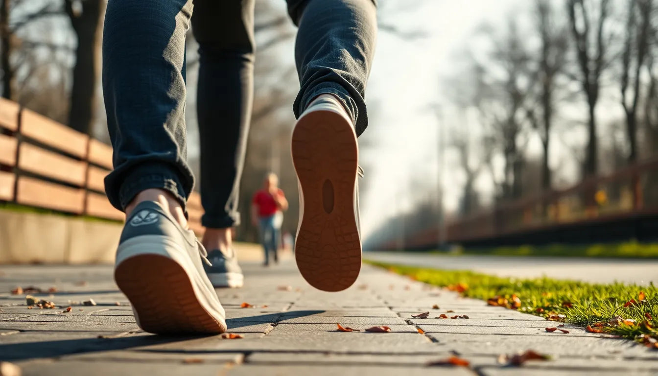 Schmerzen im Fuß beim Gehen lindern: Tipps und Lösungen für mehr Wohlbefinden - Illustration