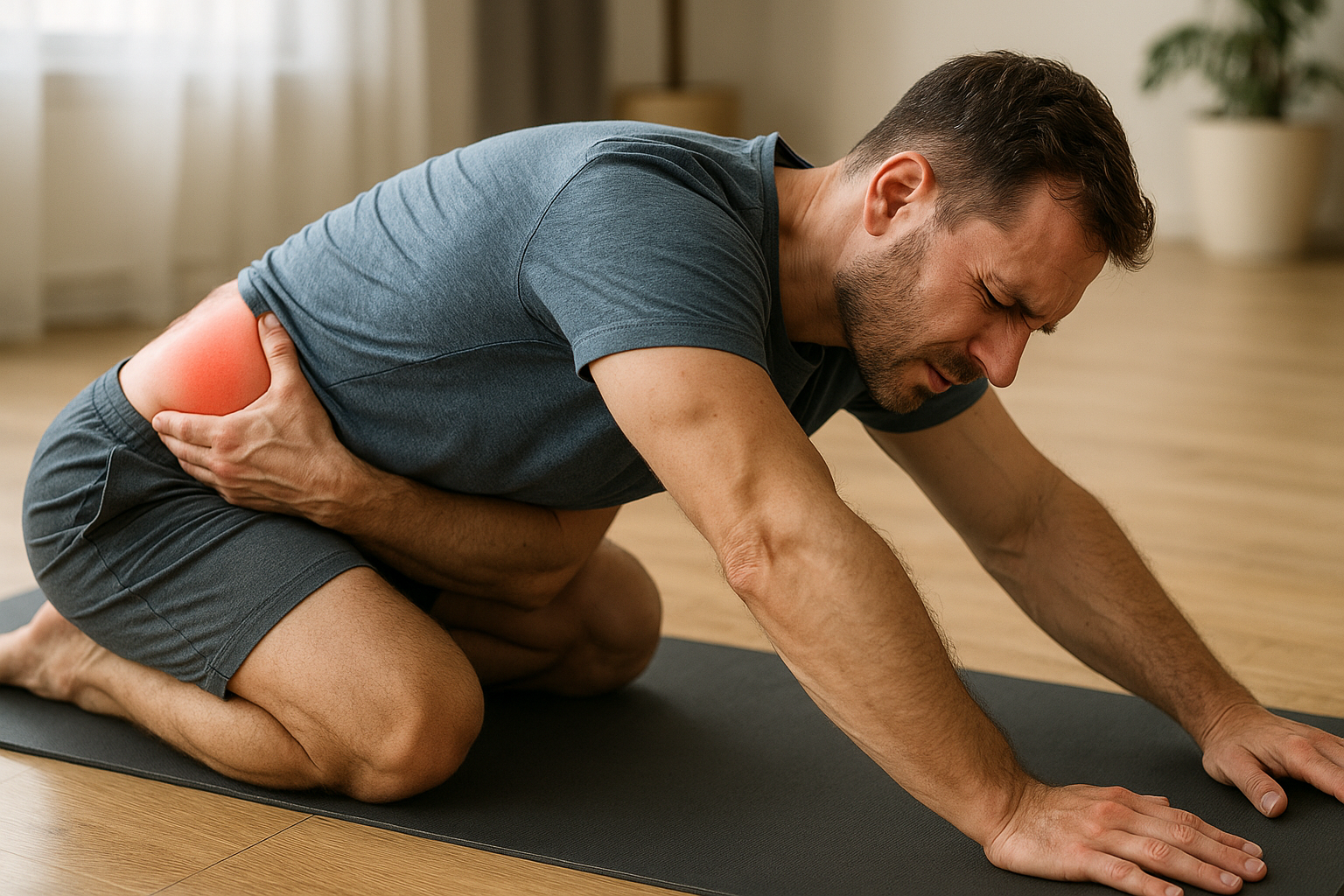 Effektive Übungen zur Befreiung der blockierten Lende - Illustration