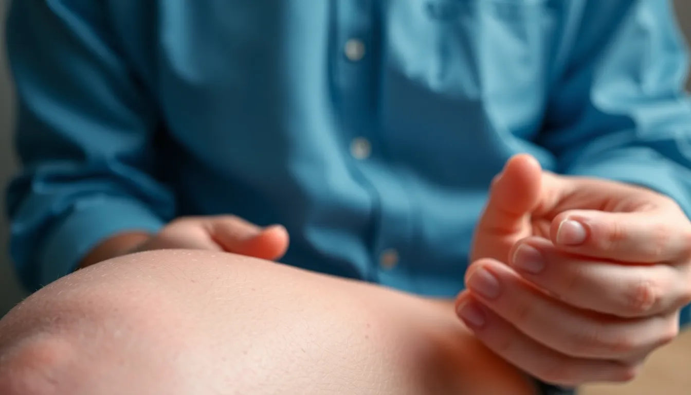 Lysken smerter verstehen und effektiv behandeln - Illustration