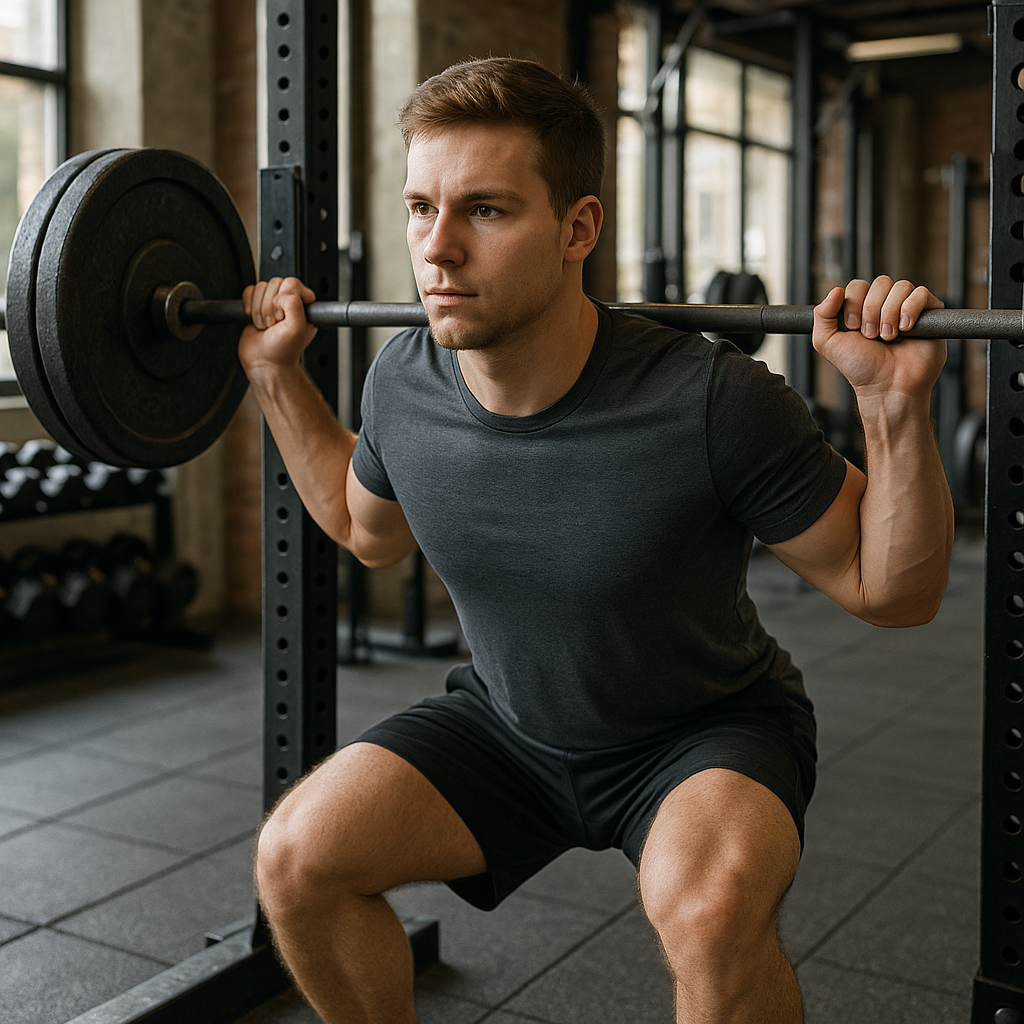 Krafttrainingsprogramm für Anfänger: der ultimative Leitfaden für den Einstieg in die Fitnesswelt - Illustration