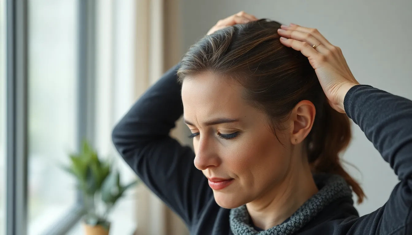 Übungsleser: effektive spannungskopfschmerz-Übungen im Video entdecken - Illustration