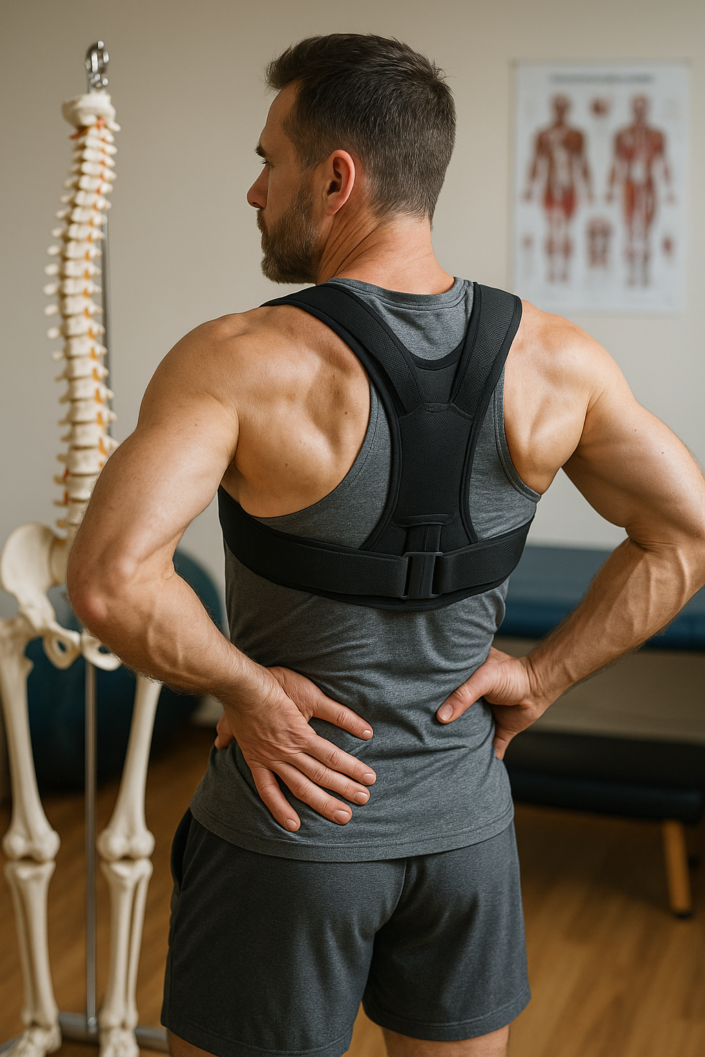 „Rückenmuskeln stärken: die besten Übungen für Übungsleser, um Schmerzen vorzubeugen“ - Illustration