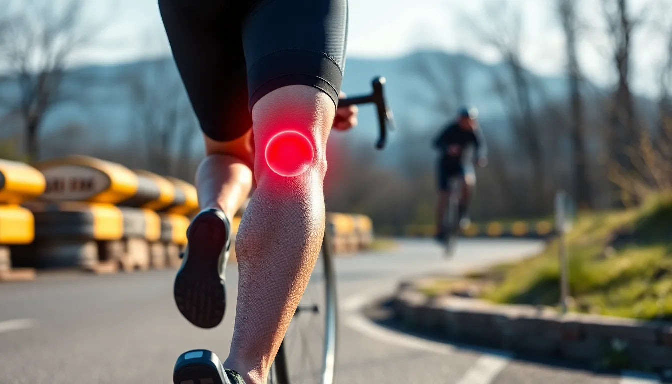 Schmerzen an der Außenseite des Knies lindern: Tipps und Lösungen - Illustration