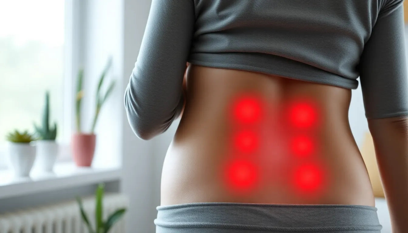 Entspannt durch die 6. Schwangerschaftswoche: Tipps gegen Rückenschmerzen - Illustration