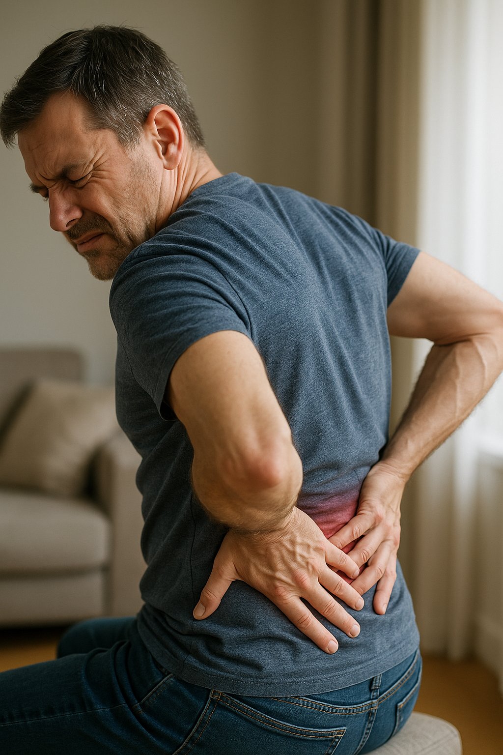 Ursachen von Rückenschmerzen: Tipps für Übungsleser zur Linderung und Prävention - Illustration