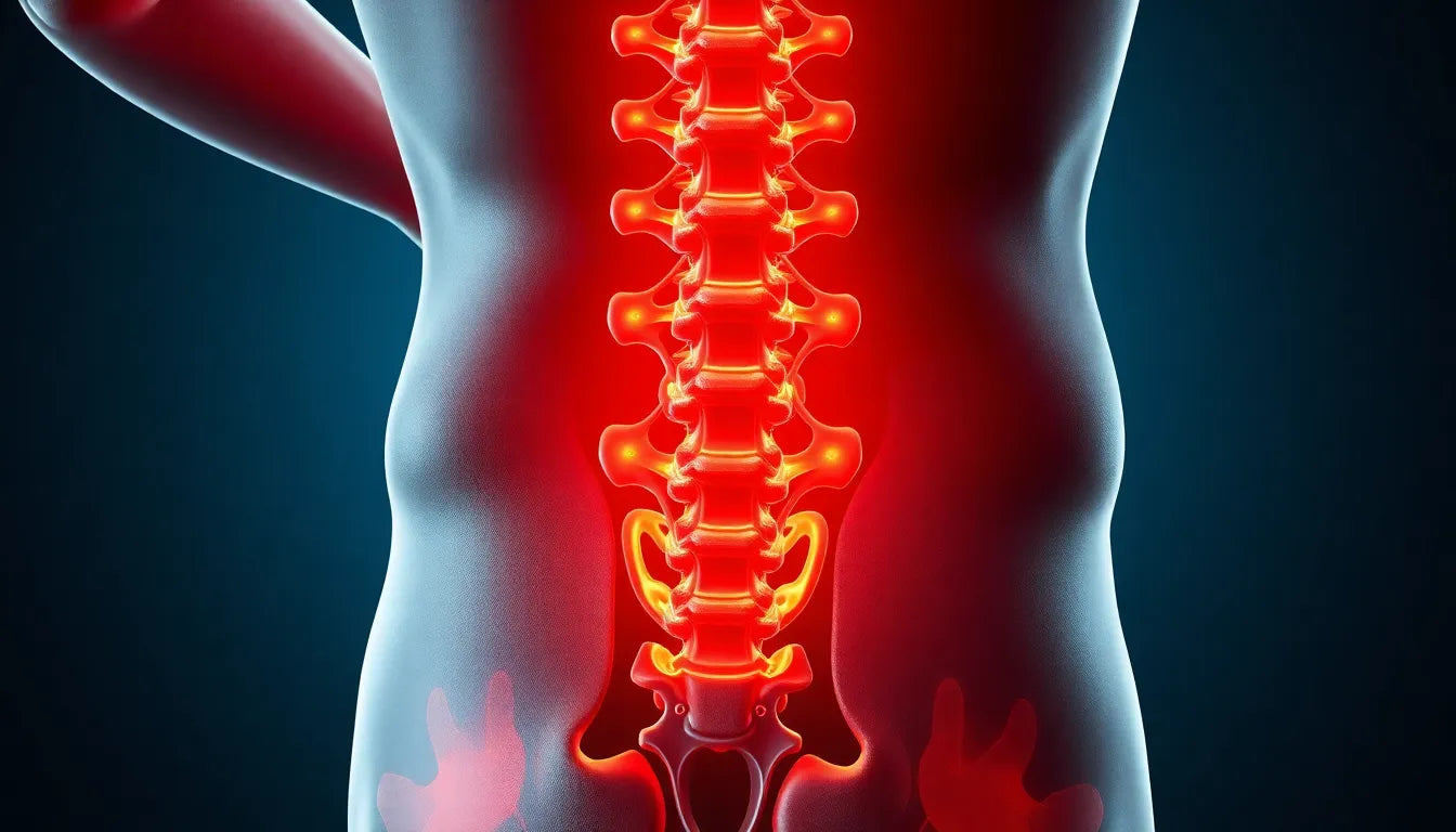 Entdecke die wahren Ursachen von Rückenschmerzen: Mehr als nur ein harmloses Ziehen! - Illustration