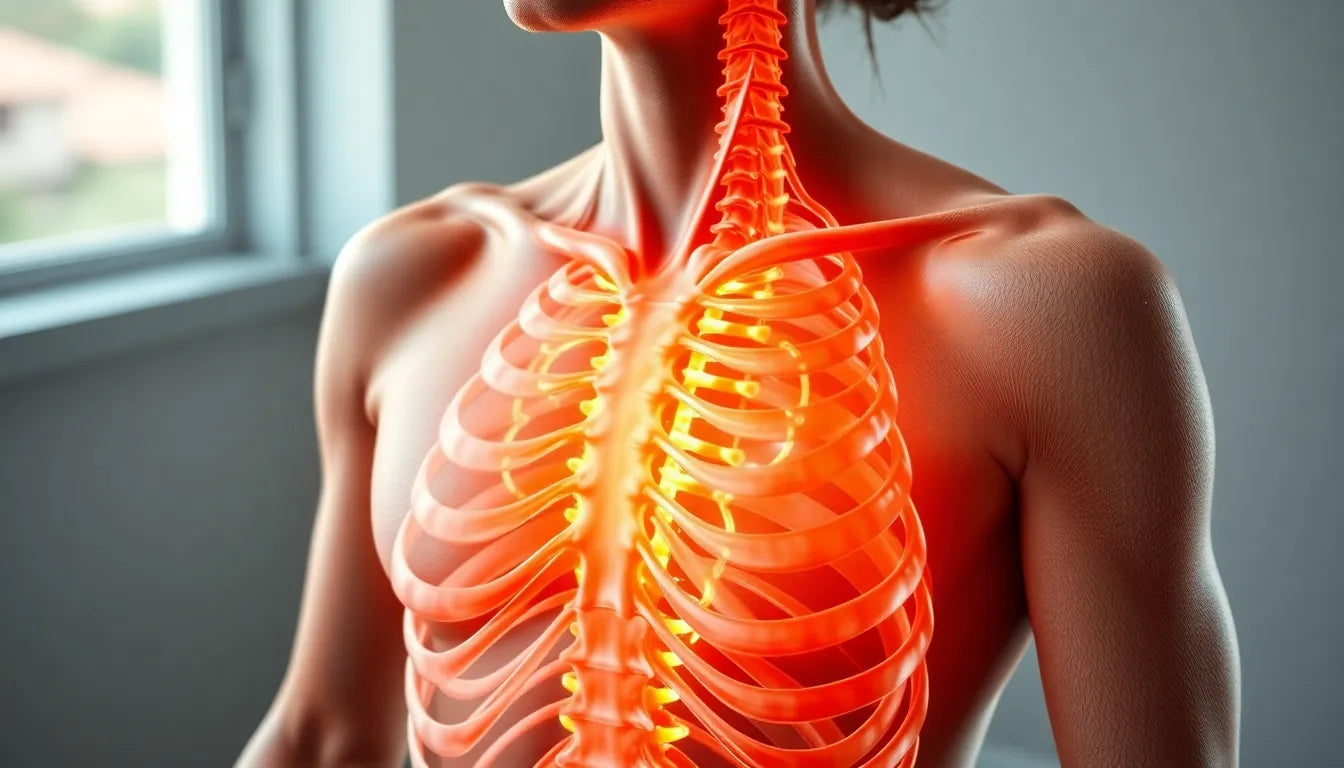 Effektive Übungen bei einem bandscheibenvorfall in der bws entdecken - Illustration