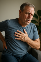 Wenn der Atem schwer fällt: Was hinter Rückenschmerzen und Kurzatmigkeit stecken kann