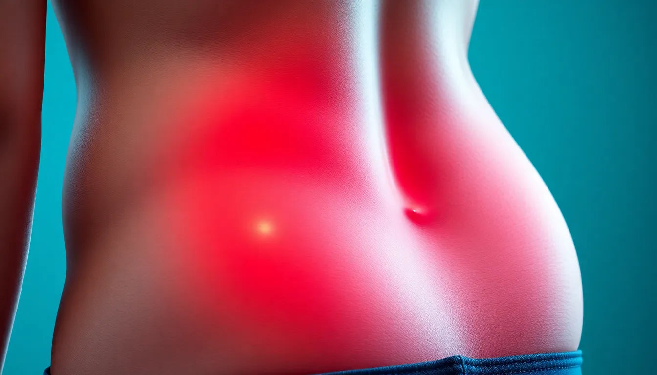 Schmerzen in der rechten Seite: Ursachen und Lösungen entdecken - Illustration