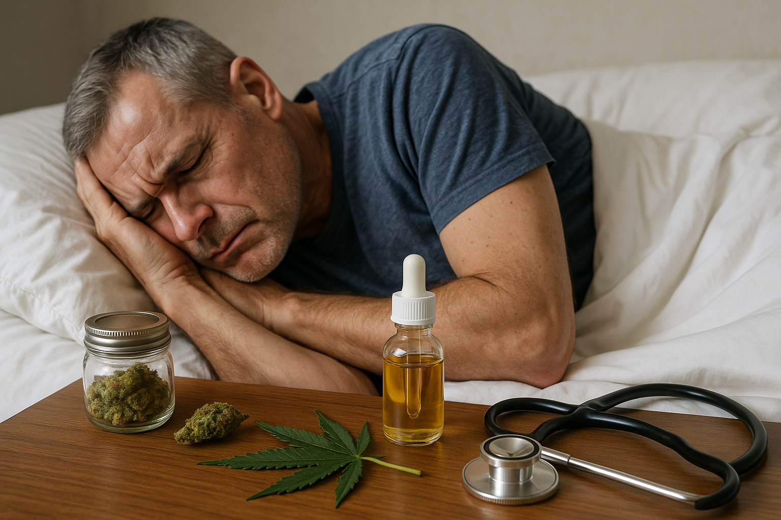 Cannabis bei neuropathischen Schmerzen: Hoffnung oder Hype? - Illustration