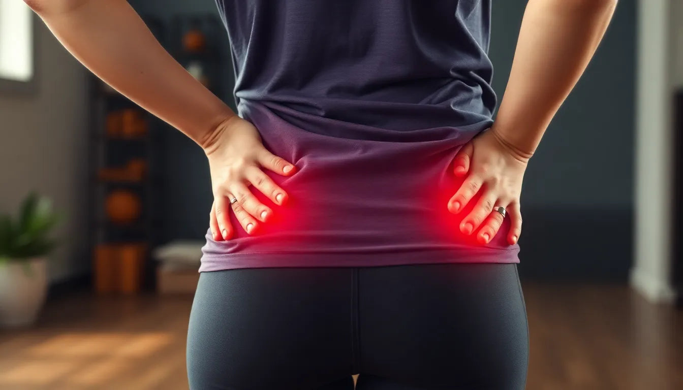 Übungsleser aufgepasst: effektive übungen bei hüftschmerzen für zuhause - Illustration