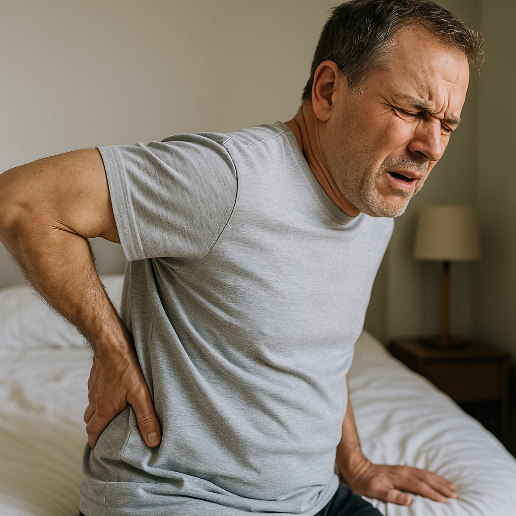 Omikron und Rückenschmerzen: was Sie wissen müssen und wie Sie Linderung finden - Illustration