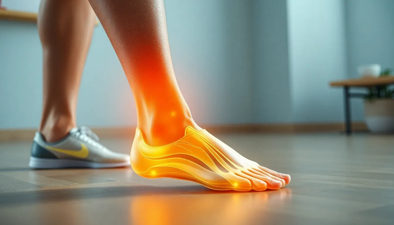 Übungsleser: effektive physio-übungen gegen fersensporn entdecken - Illustration