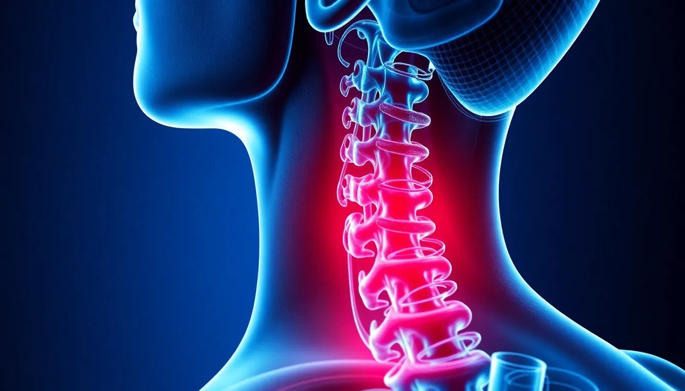Wie lange dauert ein bandscheibenvorfall in der halswirbelsäule wirklich? - Illustration