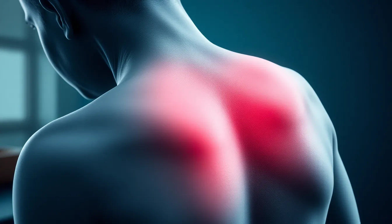 Schmerzen in der linken Rückenseite verstehen und lindern - Illustration