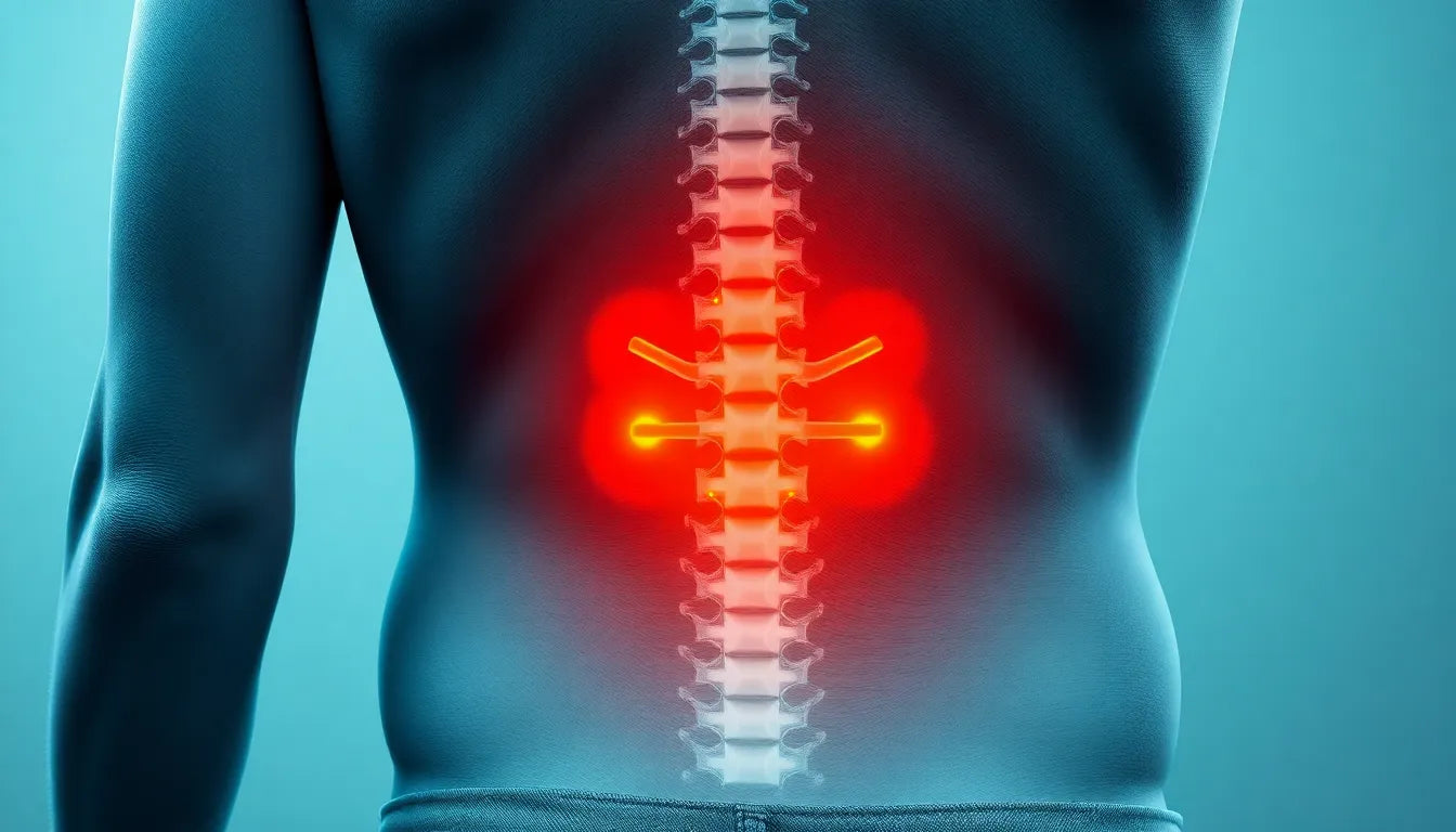 Schmerzen im unteren Rücken: Ist es die Niere oder etwas anderes? - Illustration