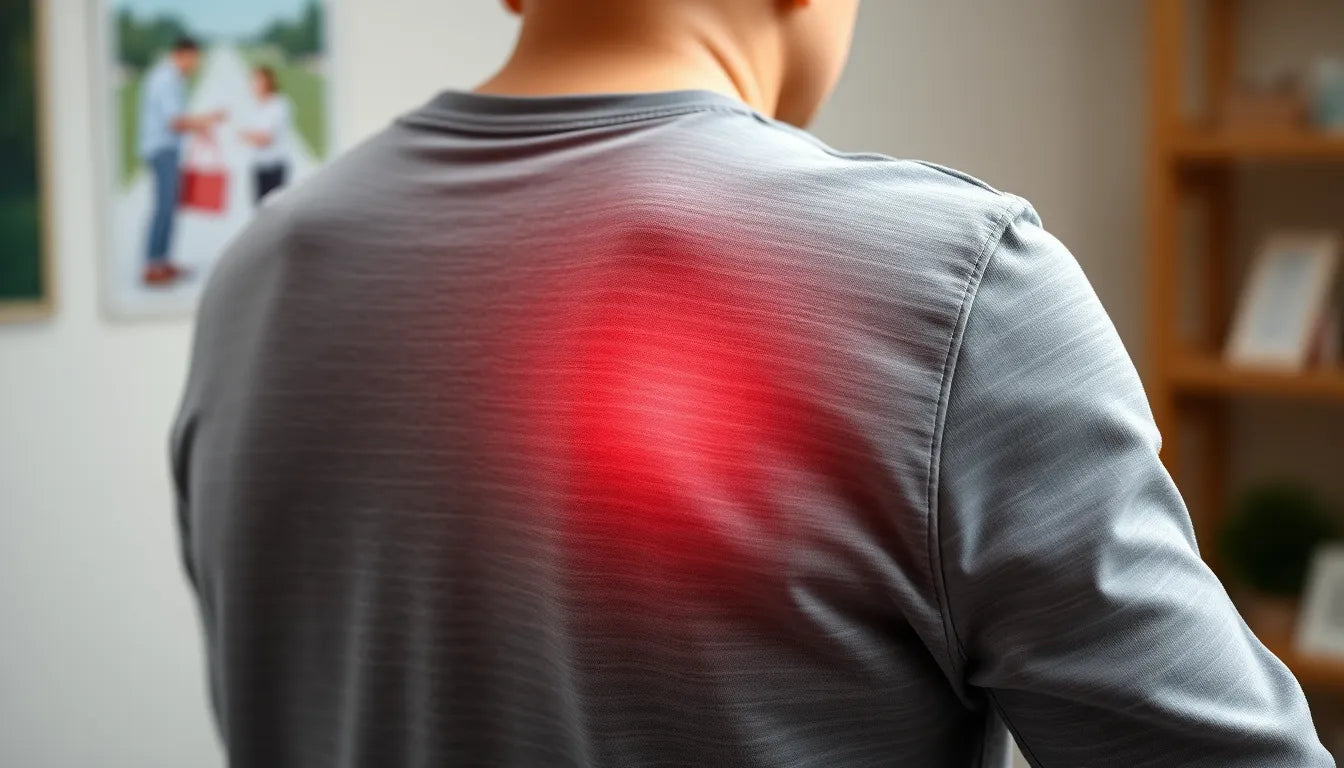 Schmerzen in der Seite des Rückens lindern: Ursachen und Lösungen entdecken - Illustration