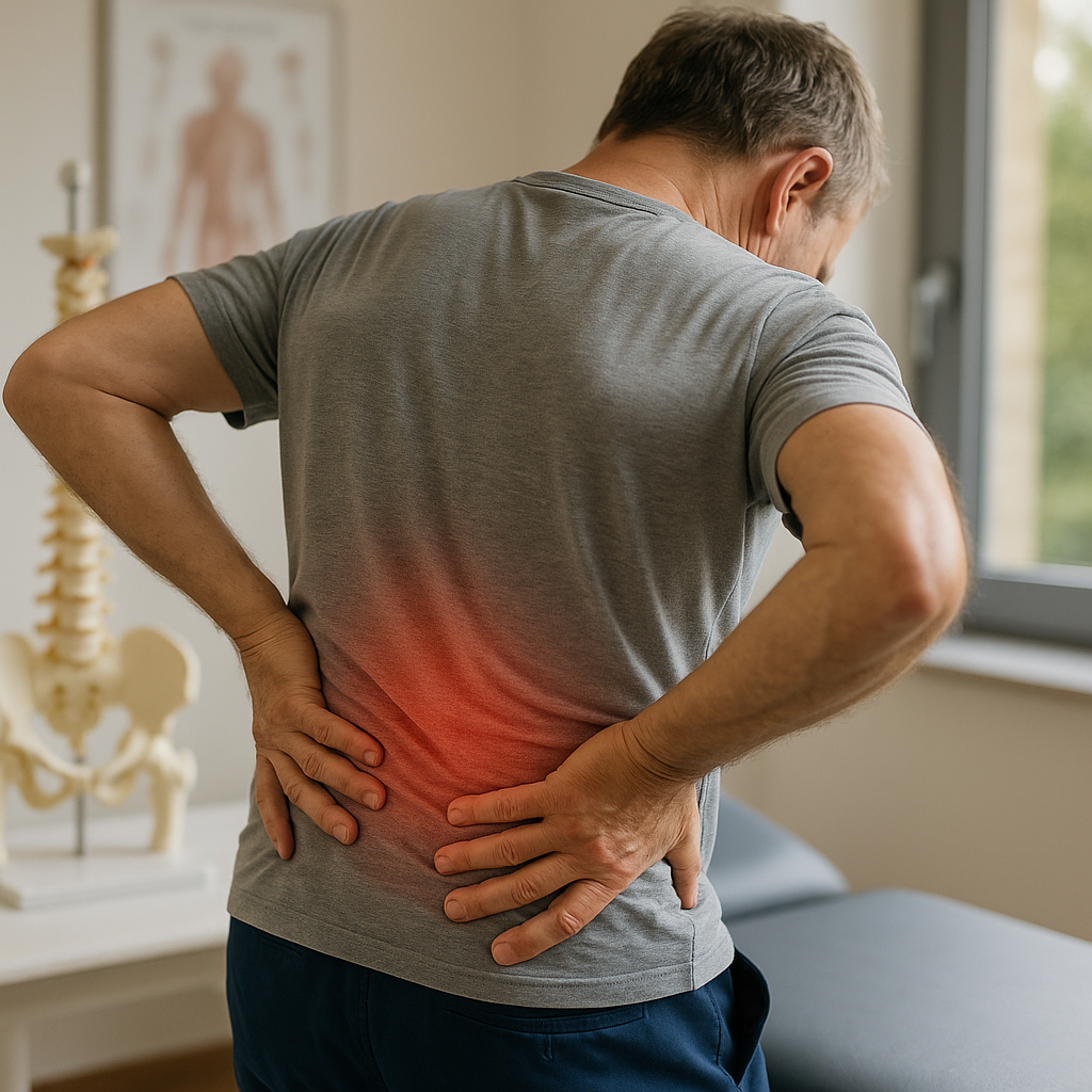 Chronische Rückenschmerzen: Wege zur Linderung und Prävention - Illustration