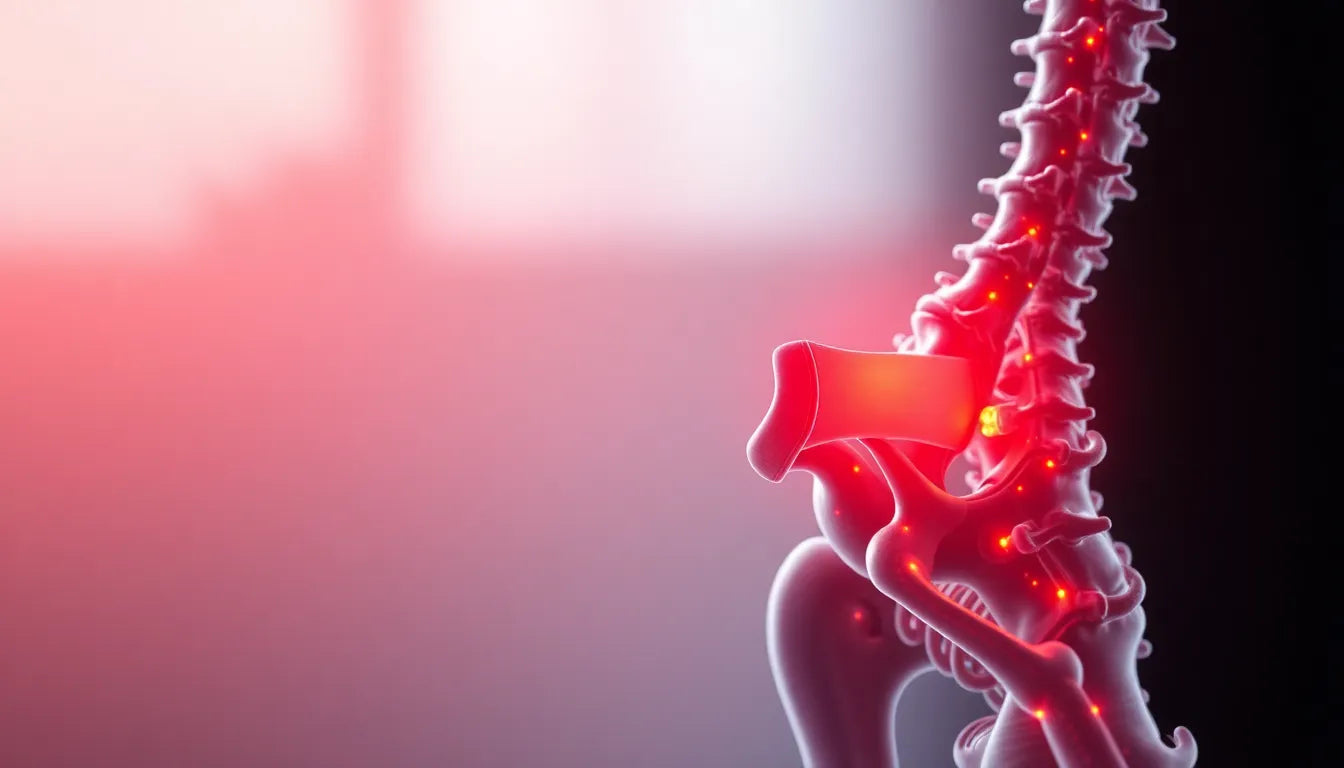 Verstehen, wann ein bandscheibenvorfall wirklich gefährlich wird - Illustration