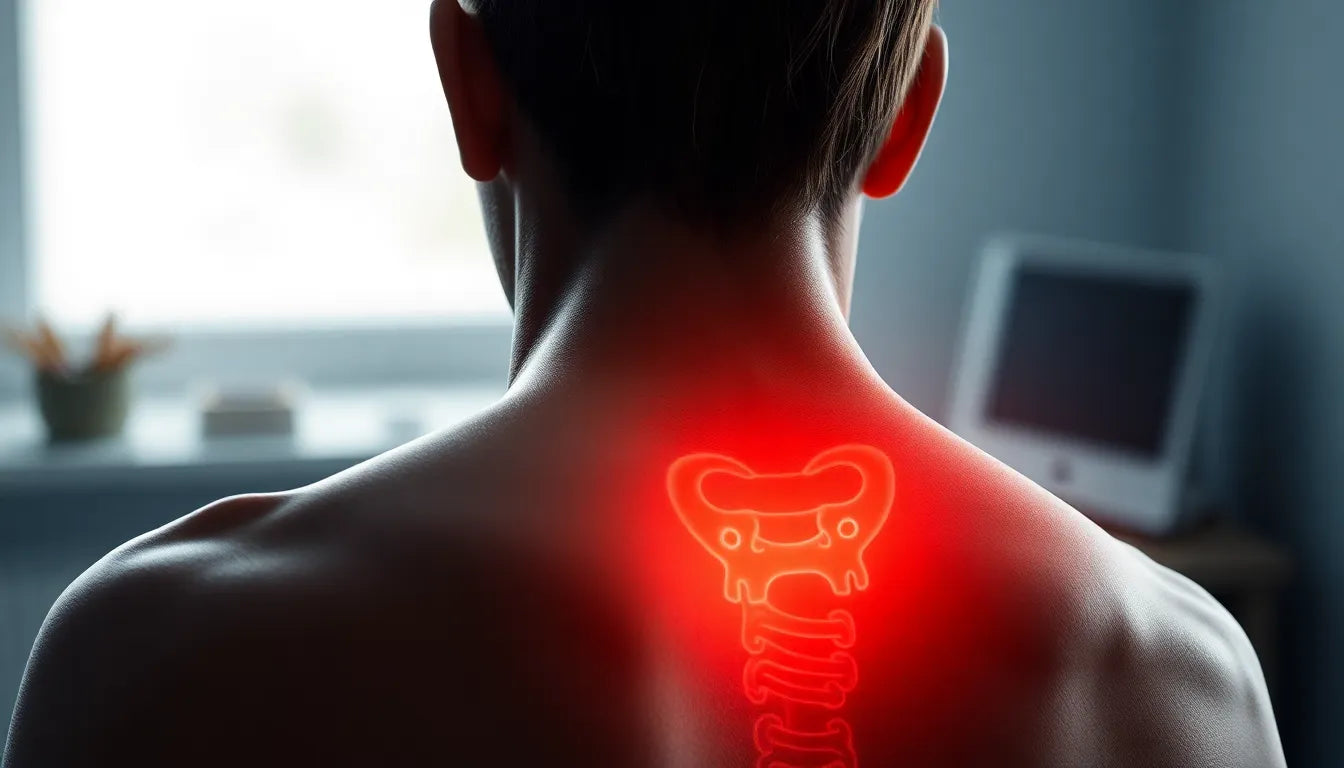 Finde Erleichterung bei schmerzen in der rechten Seite des Rückens: Ursachen verstehen und behandeln - Illustration