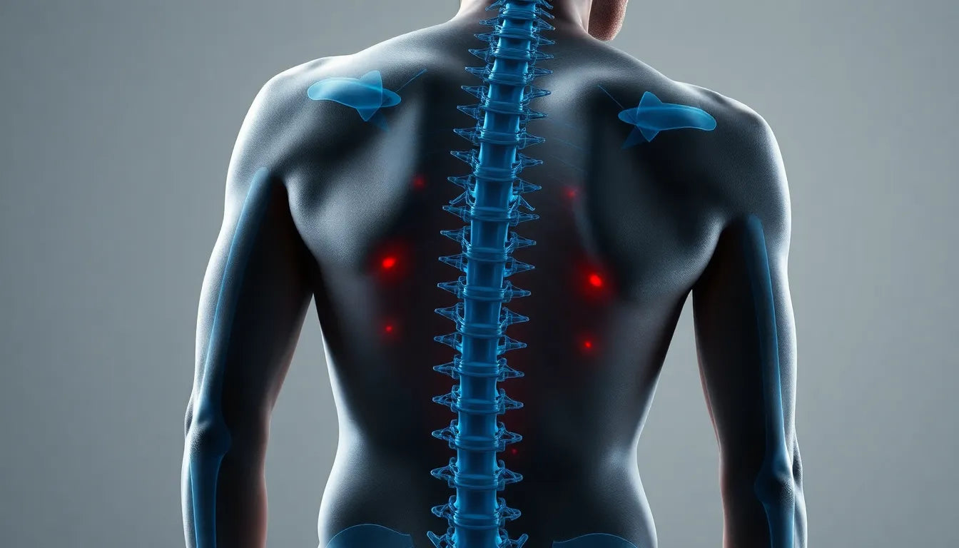 Übungsleser stärken ihre Wirbelsäule mit diesen effektiven Kräftigungsübungen - Illustration