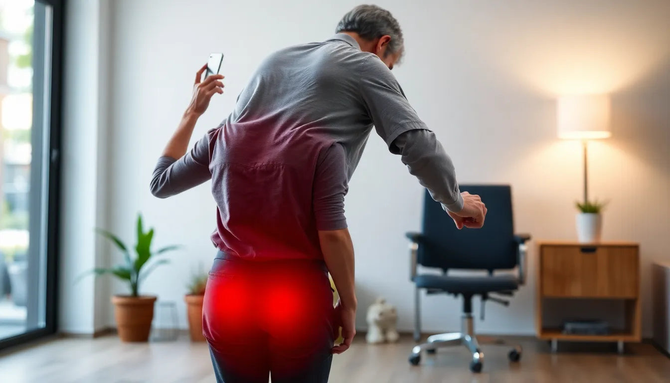 Leben ohne Rückenschmerzen: So besiegen Sie schmerzen im Rücken und in den Beinen - Illustration