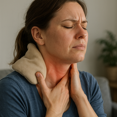 Wärme und Entspannung: Der Schlüssel gegen Halsschmerzen und Nackenschmerzen