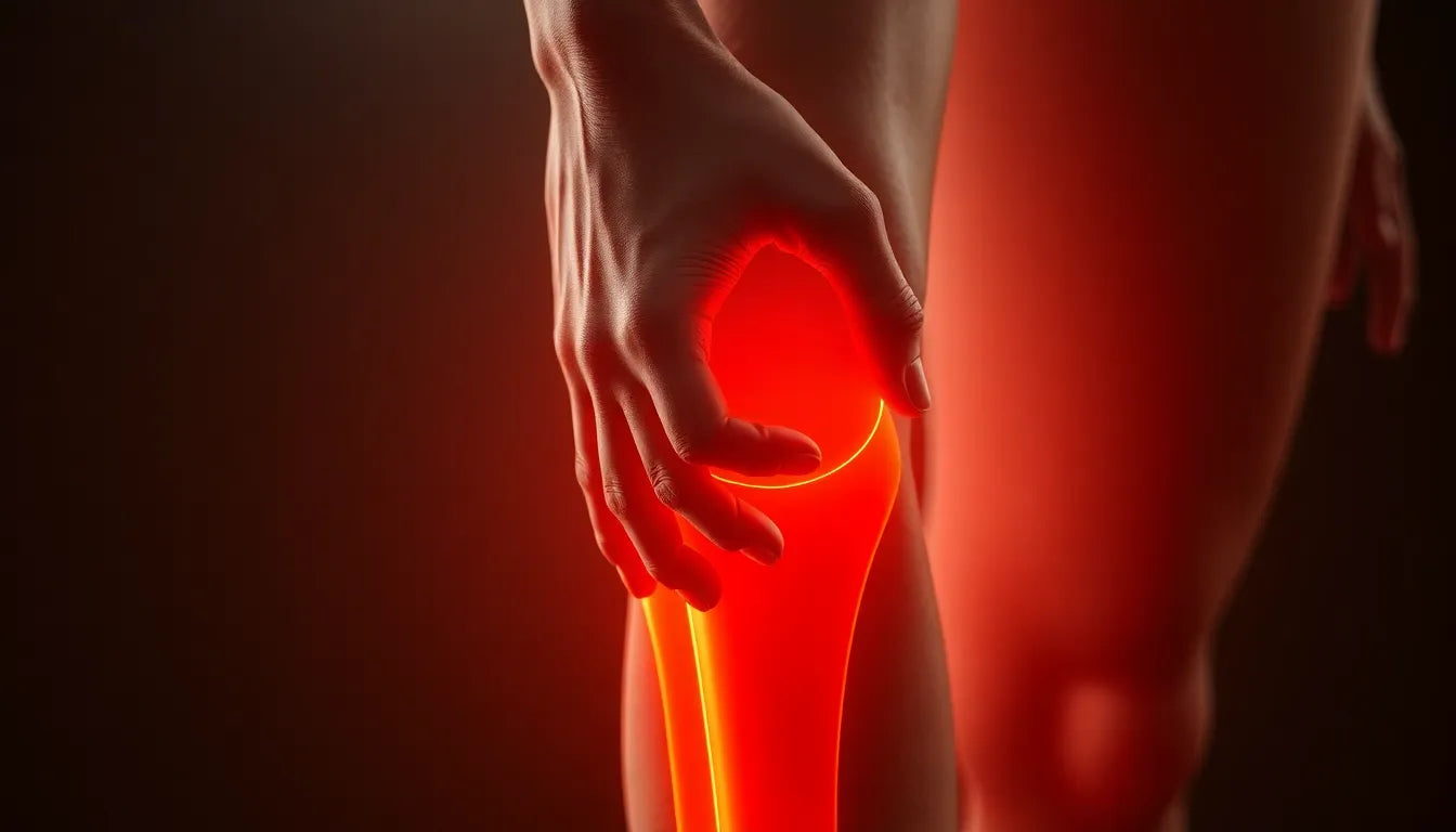 Schmerzfreies Leben trotz ondt i knæet: Ihre Schritte zur Linderung - Illustration