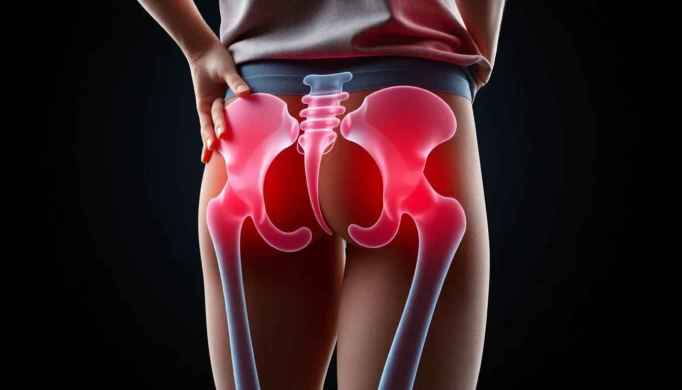 Linderung für schmerzende Hüften: Tipps und Lösungen für mehr Beweglichkeit - Illustration