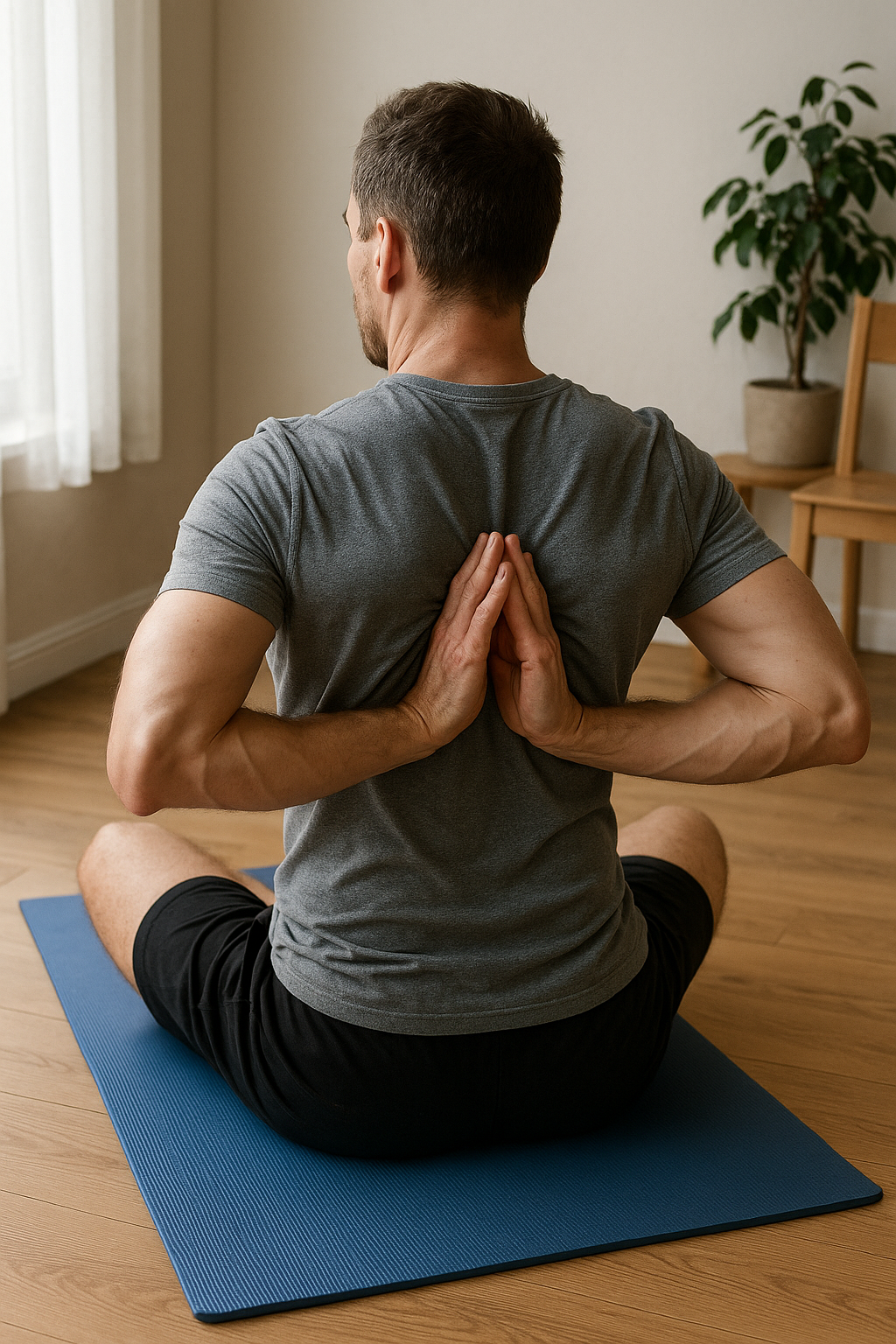 Übungsleser aufgepasst: die besten rückenübungen für den oberen rücken, die du zu hause machen kannst - Illustration