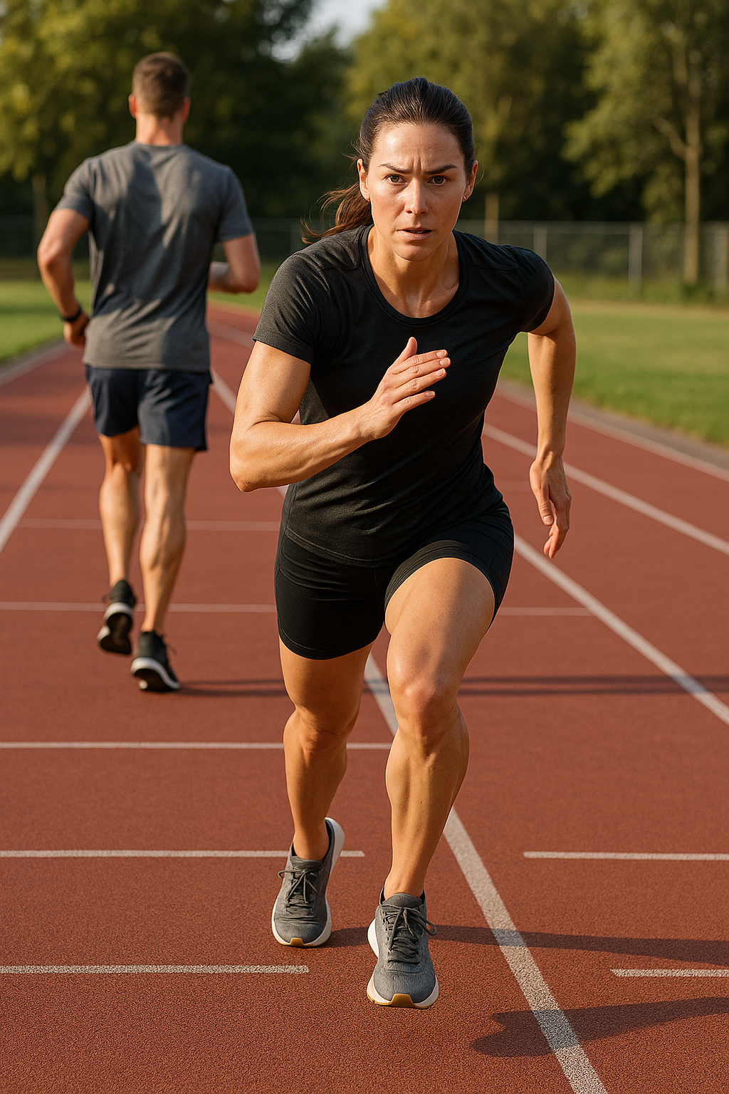 Entdecke die Kraft des intervalltraining laufen für deine Fitnessziele - Illustration