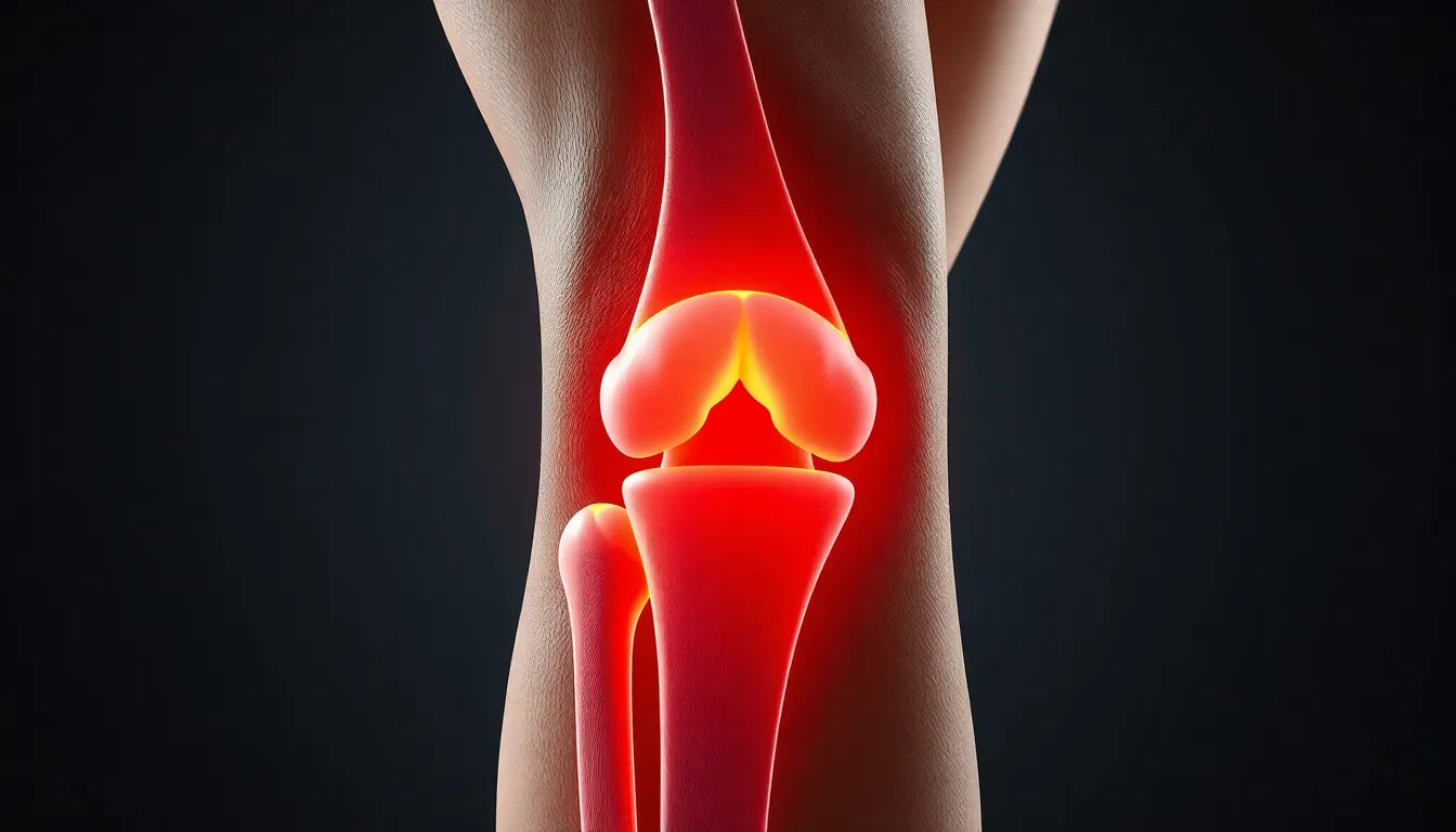 Schmerzen an der Innenseite des Knies: Ursachen und Lösungen entdecken - Illustration