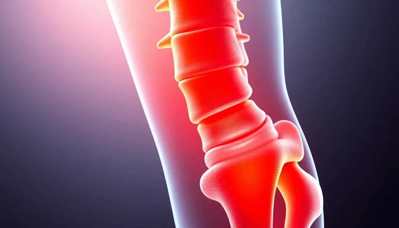 Symptome erkennen: So äußert sich ein Bandscheibenvorfall L5/S1 - Illustration