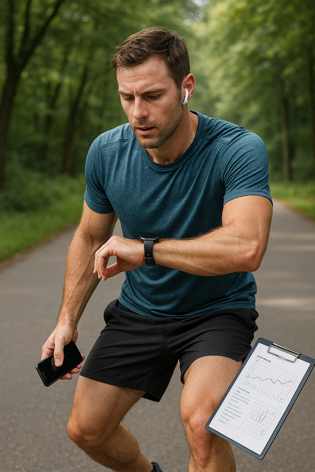 Entdecke dein optimales lauftraining: Tipps und Tools für jeden Läufer - Illustration
