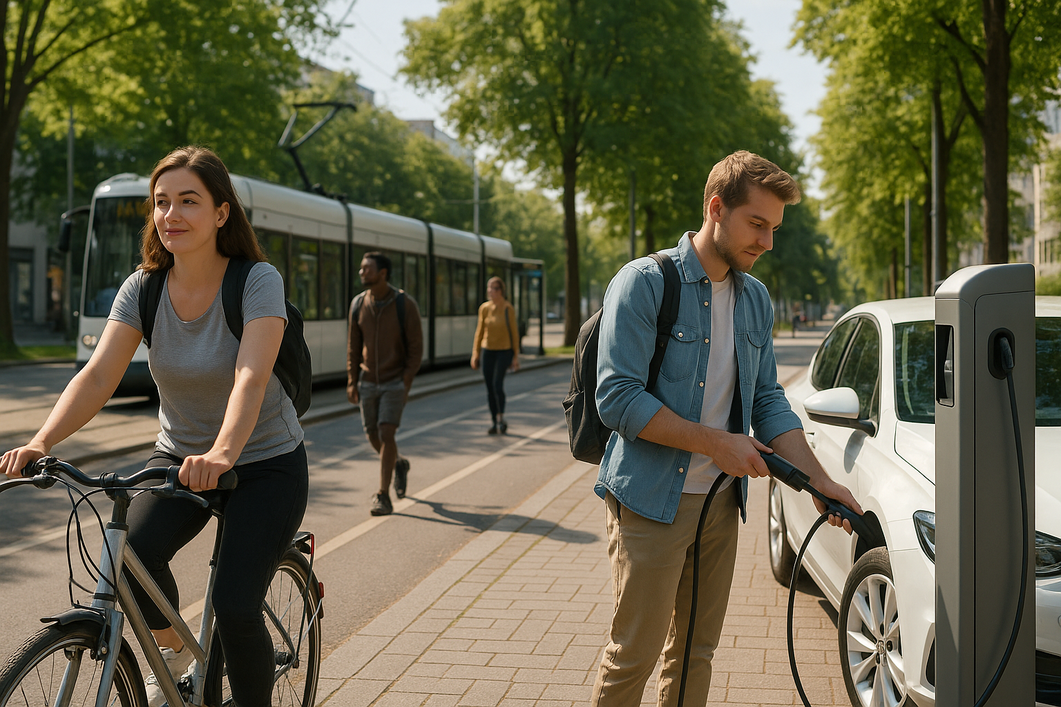 Mobilität neu denken für ein aktiveres Leben - Illustration
