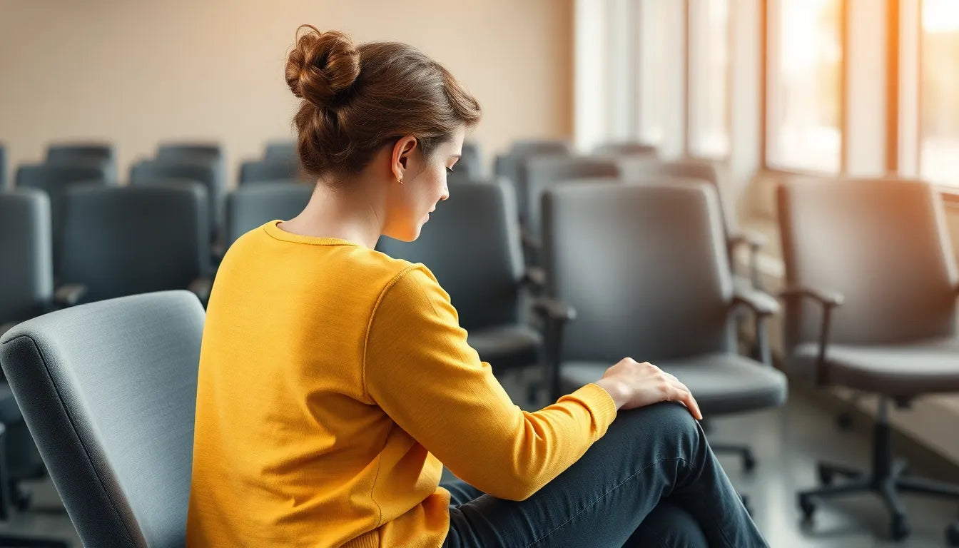 Sitzen ohne Schmerzen: Tipps für eine gesunde Haltung - Illustration