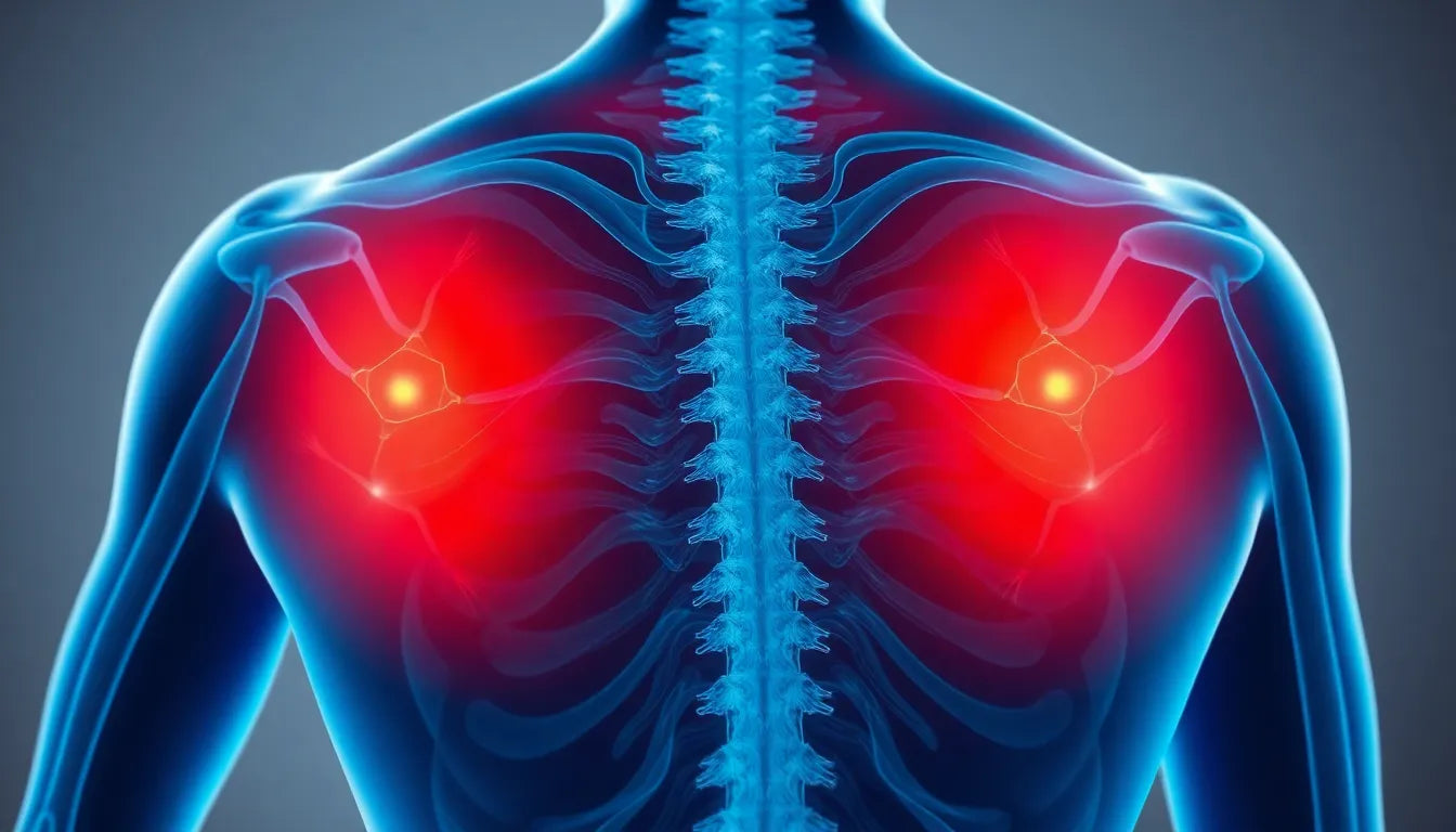 Erbrechen und Rückenschmerzen: Ursachen erkennen und Linderung finden - Illustration