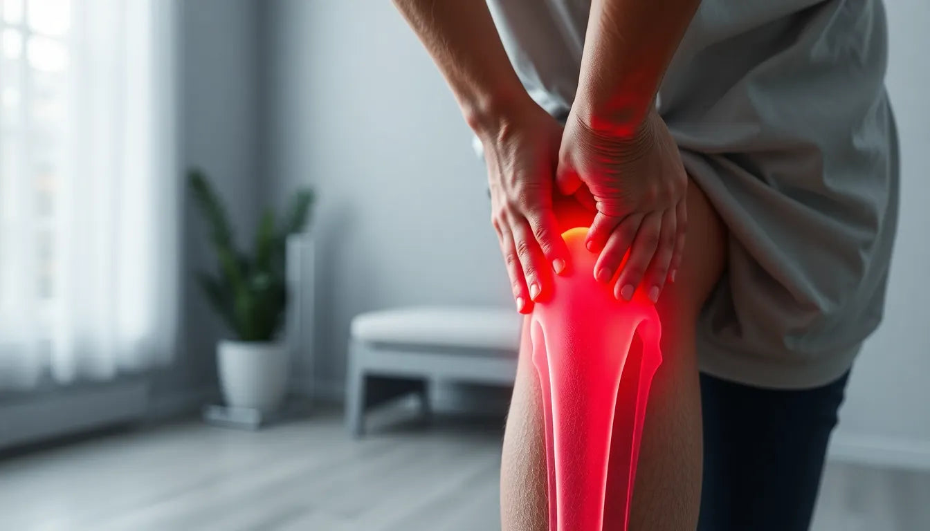 Entdecke die Ursachen deiner Knieschmerzen und finde Lösungen - Illustration