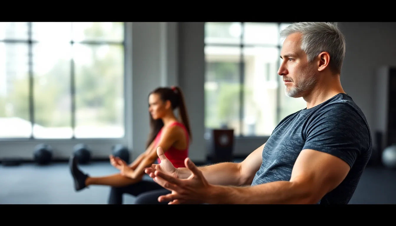 Übungsleser entdecken die besten Dehnübungen für jeden Muskel - Illustration