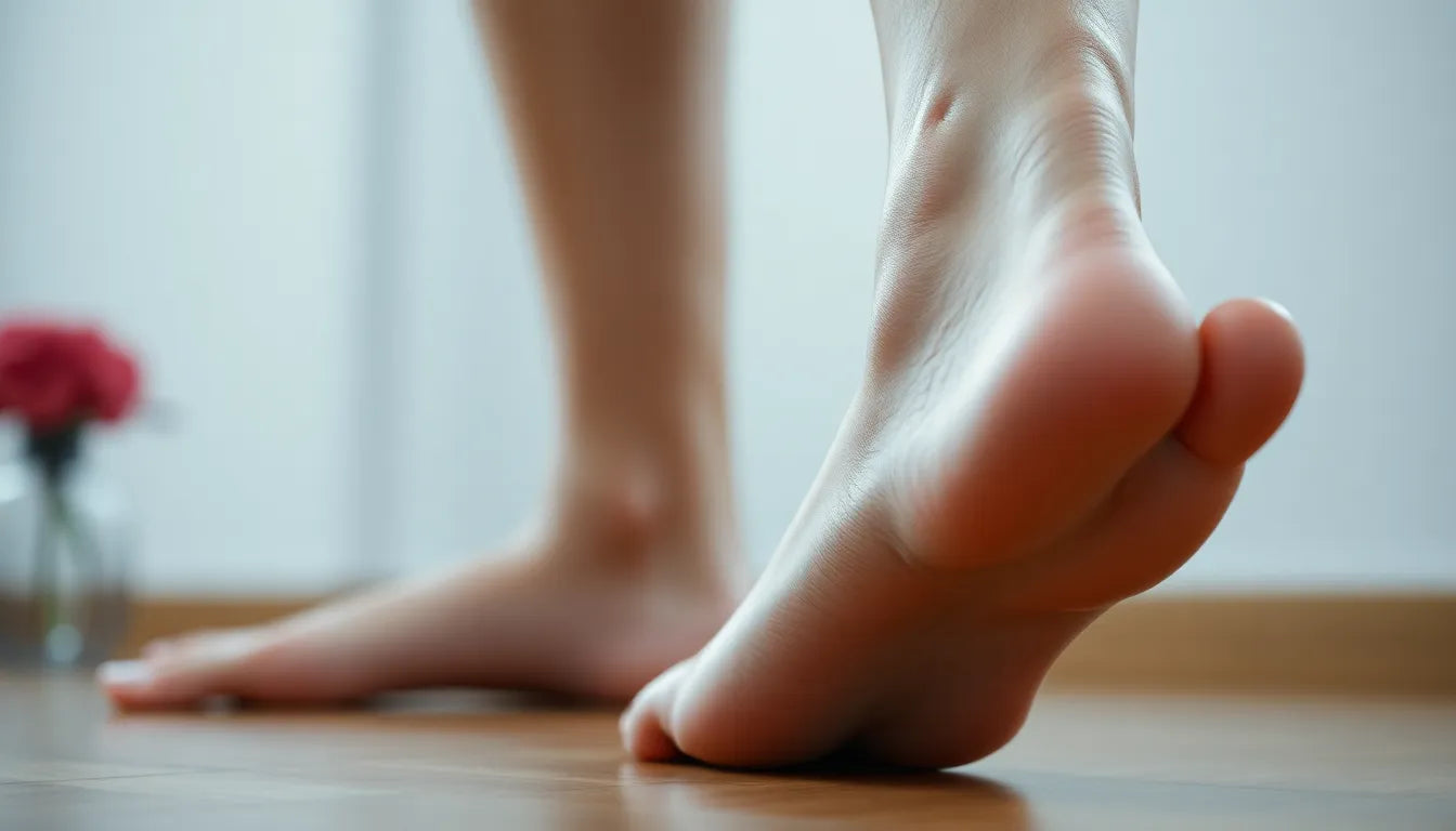 Effektive Übungsleser: Videoanleitung für Fersensporn-Übungen entdecken - Illustration