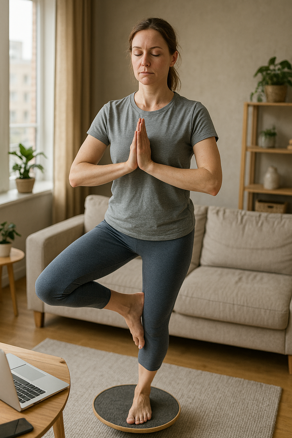 Balance im alltag meistern: tipps für ein besseres gleichgewicht - Illustration