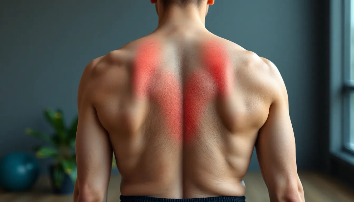 Übungsleser, entdecken Sie effektive übungen bei rückenschmerzen im unteren rücken - Illustration