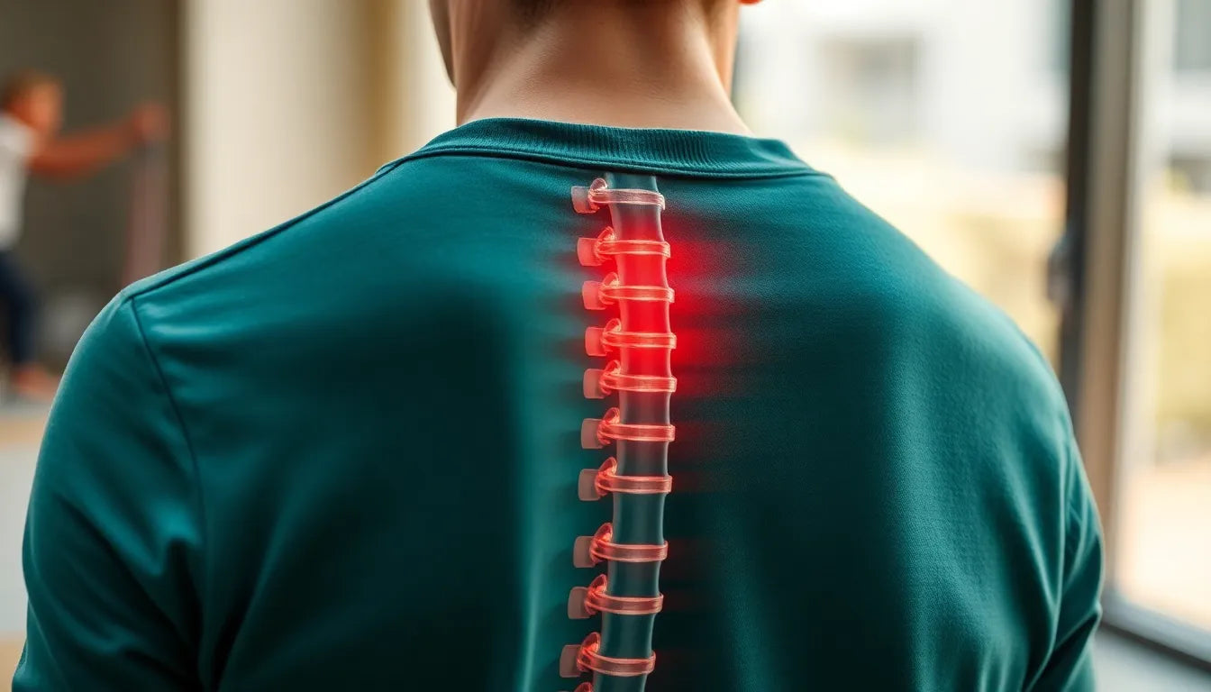 Effektive diskusprolaps øvelser für Übungsleser: Ihr Weg zur Schmerzlinderung - Illustration