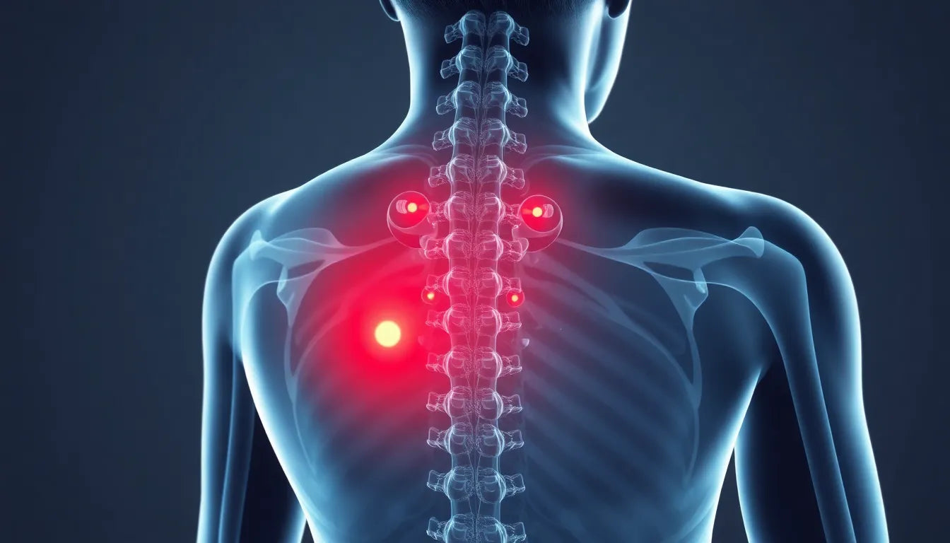 Befreie dich von den Schmerzen eines Bandscheibenvorfalls: Tipps und Lösungen für ein schmerzfreies Leben - Illustration