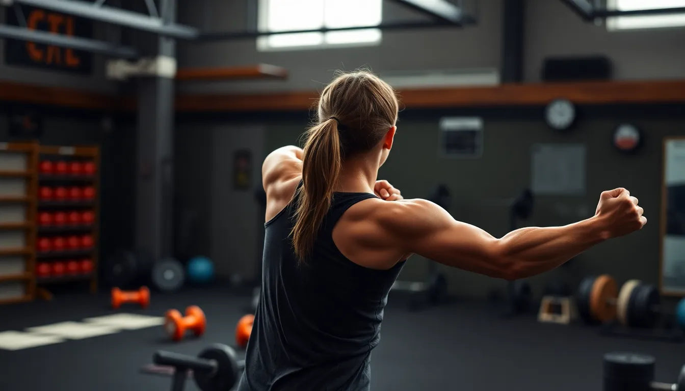 Effektive udstrækningsøvelser für Übungsleser im krafttraining - Illustration