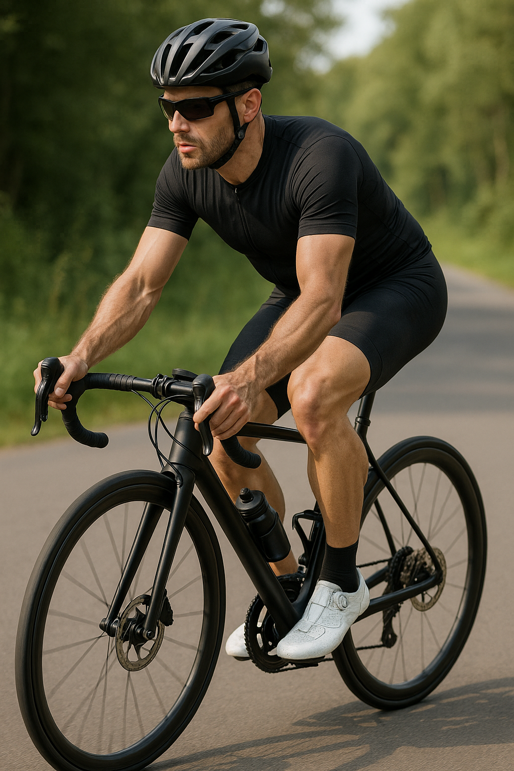 Entdecke die Geheimnisse der optimalen trittfrequenz beim radfahren: Effizienz und Gesundheit im Fokus - Illustration