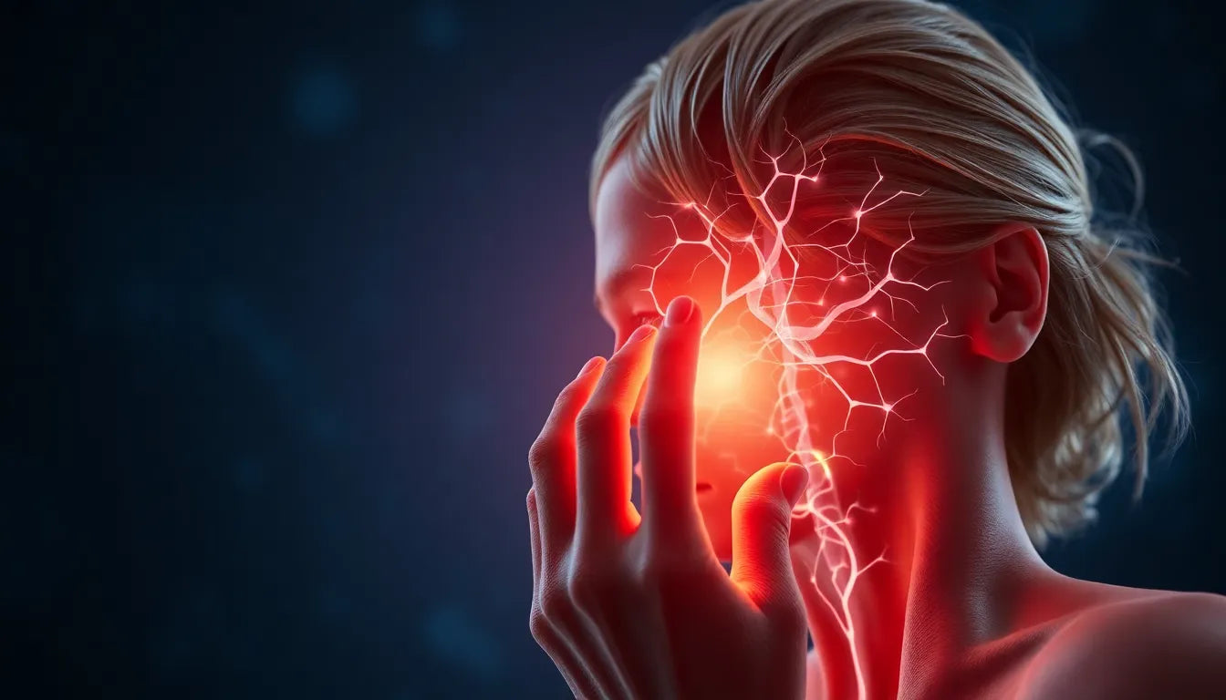 Leben mit unsichtbaren Schmerzen verstehen und lindern - Illustration