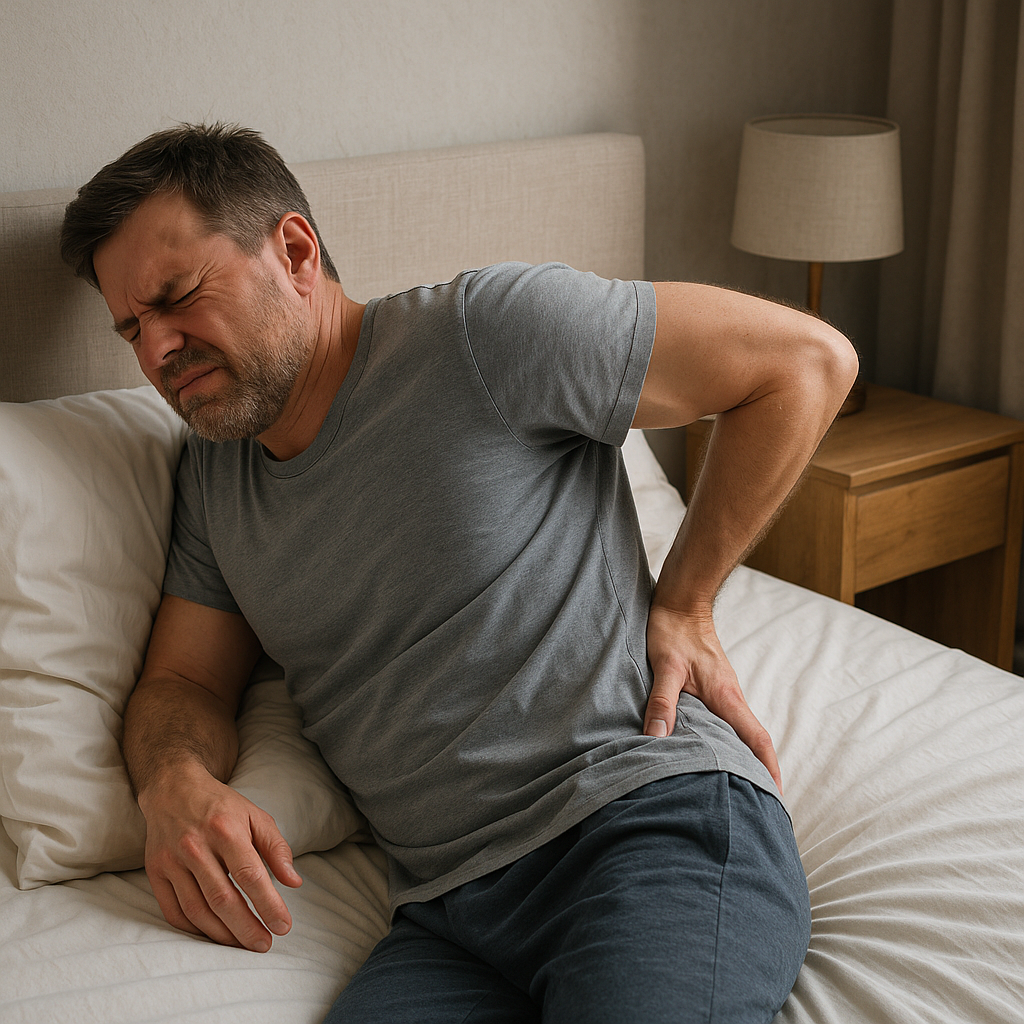 Aufwachen mit Schmerzen? So wird Ihr Bett nicht zur Rückengefahr - Illustration